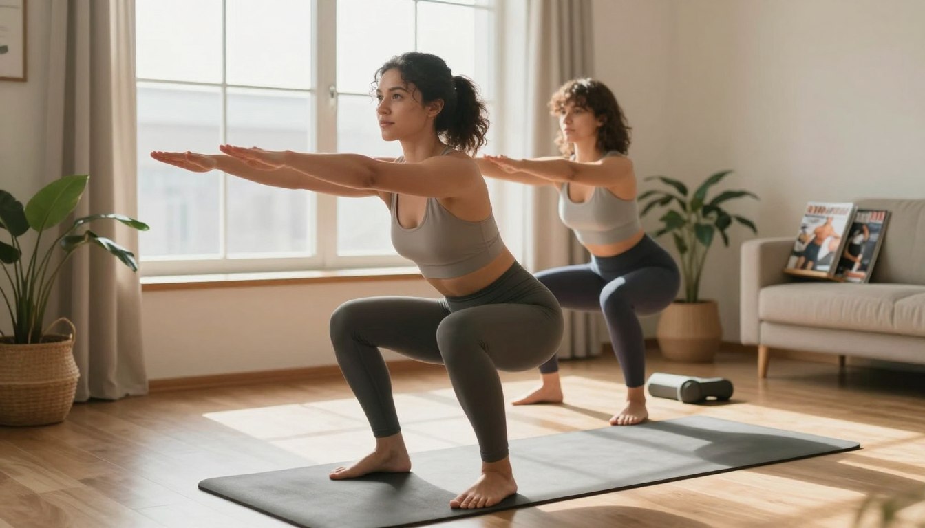 Ćwiczenia w domu dla kobiet