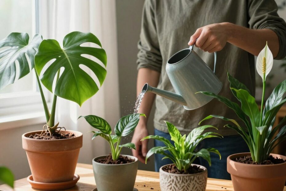 Jak pielęgnować kwiaty doniczkowe