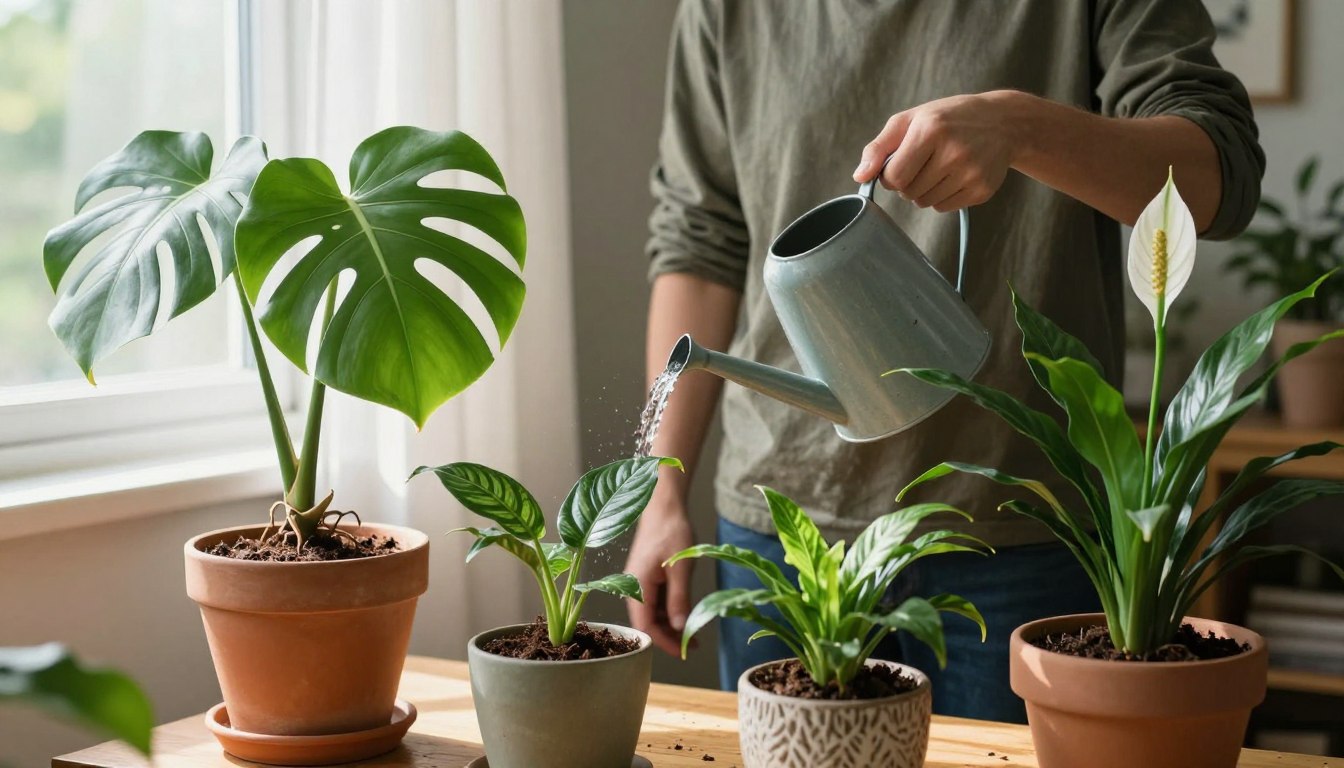 Jak pielęgnować kwiaty doniczkowe