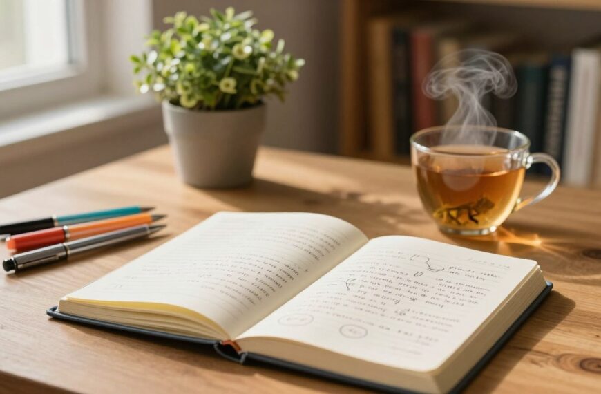 Journaling jak zacząć – mój system prowadzenia dziennika emocji