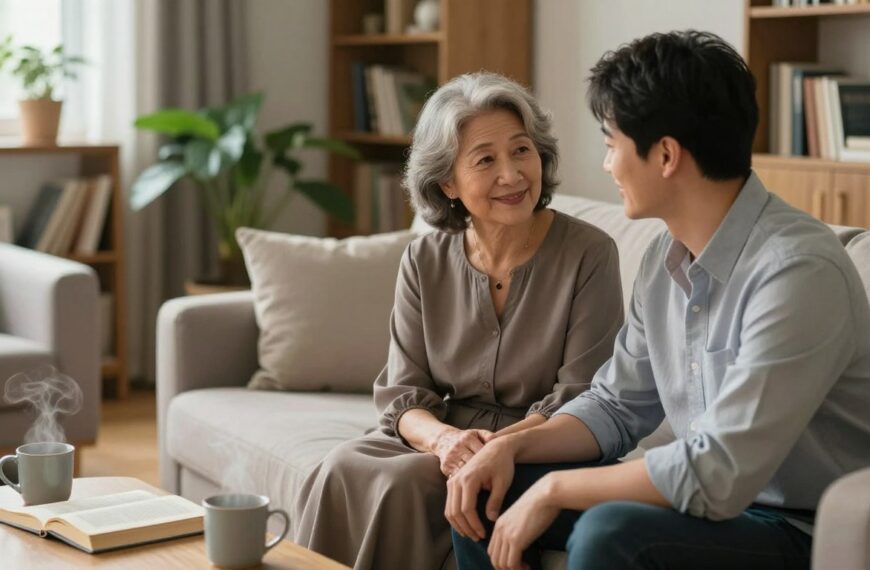 Związek ze starszą kobietą