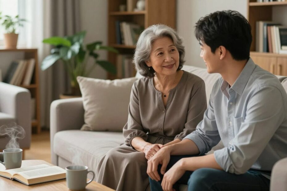 Związek ze starszą kobietą